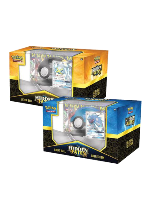 Hidden Fates Poke Ball Collection [Set of 2]