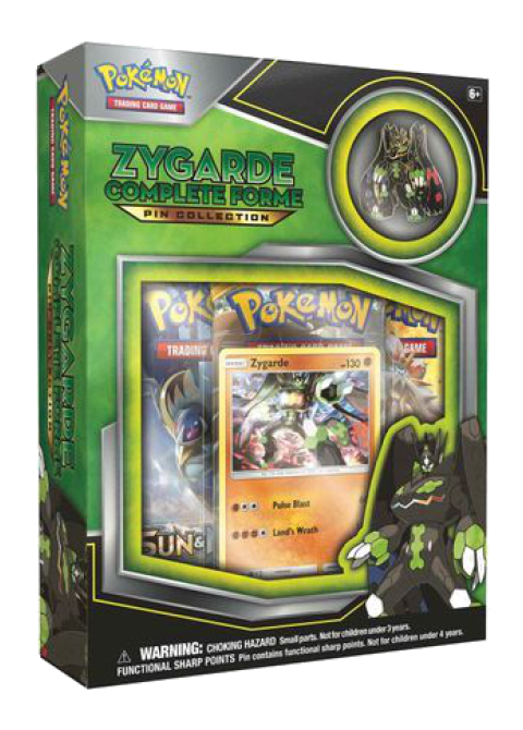Zygarde Complete Forme Pin Collection