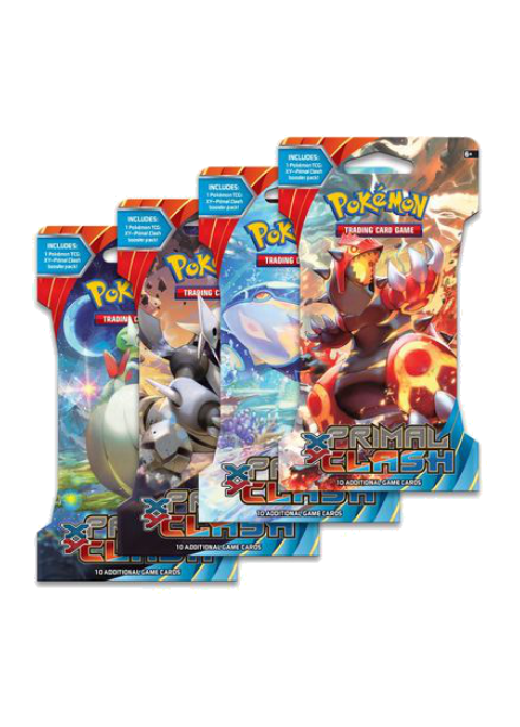Primal Clash Sleeved Booster Pack Art Bundle [Set of 4]