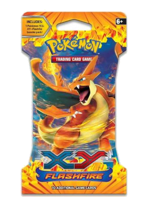 Flashfire Sleeved Booster Pack