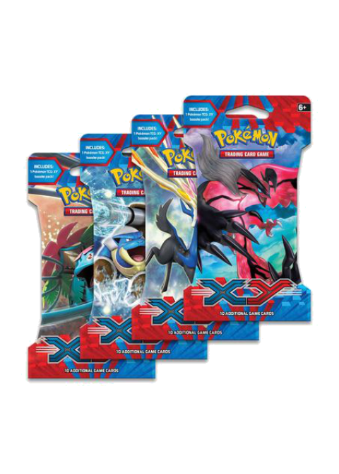 XY Sleeved Booster Pack Art Bundle [Set of 4]