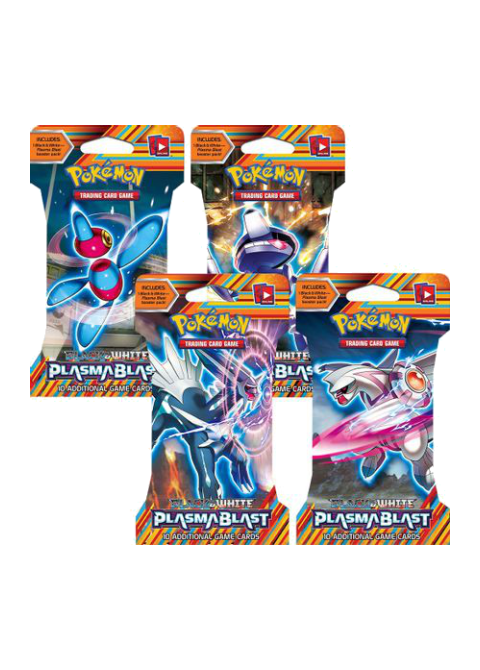 Plasma Blast Sleeved Booster Pack Art Bundle [Set of 4]