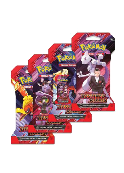 Destined Rivals Sleeved Booster Pack Art Bundle [Set of 4]