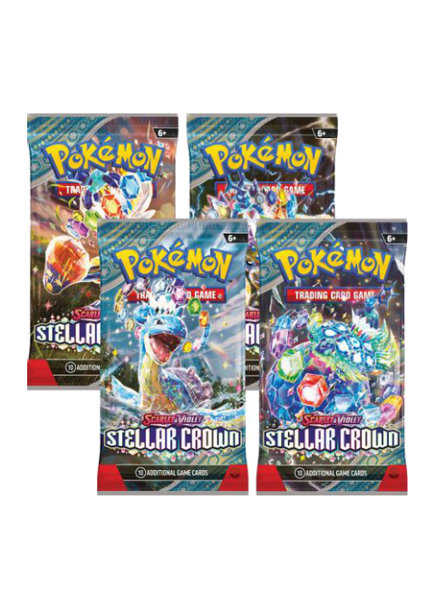 Stellar Crown Booster Pack Art Bundle [Set of 4]