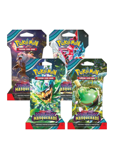 Twilight Masquerade Sleeved Booster Pack Art Bundle [Set of 4]