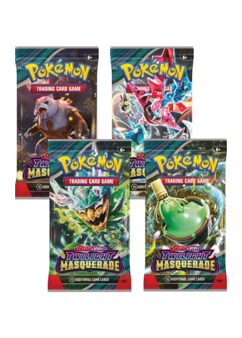 Twilight Masquerade Booster Pack Art Bundle [Set of 4]