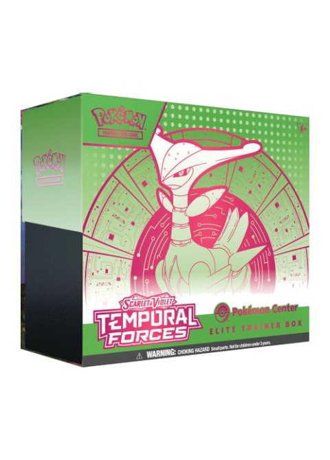 Temporal Forces Pokemon Center Elite Trainer Box (Exclusive) [Iron Leaves]