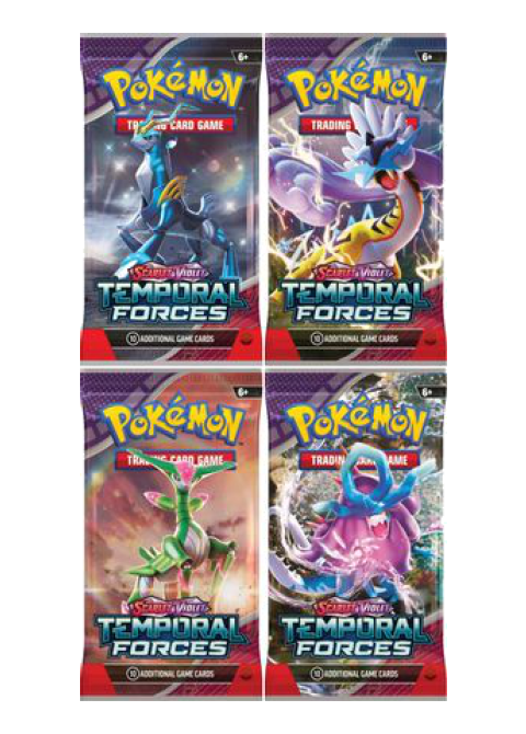 Temporal Forces Booster Pack Art Bundle [Set of 4]
